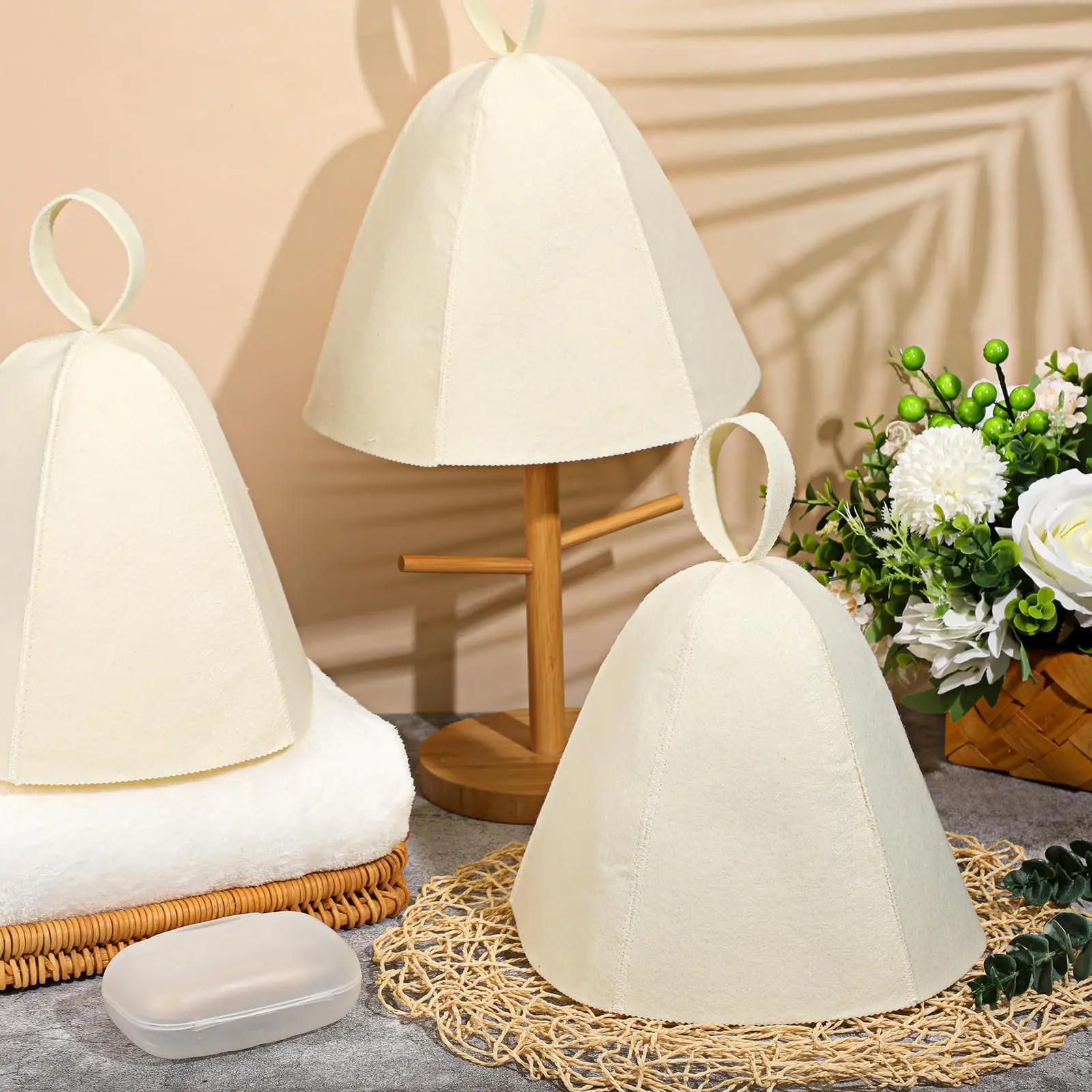 Tupas Production Felt Viking Sauna Hats For Saunas Buy Custom Sauna Hat Wool Felt Cotton 100