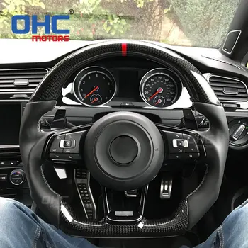 Car Steering Wheel For Volkswagen Vw Golf 7 R Golf7 Mk7 Gti 7r Steering ...