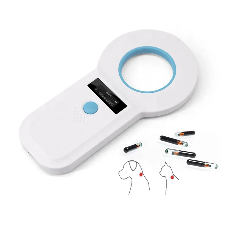 Cmrfid Dog Cat Pet Scanner Rfid Tag Reader 134.2khz Fdxb Iso11784/5