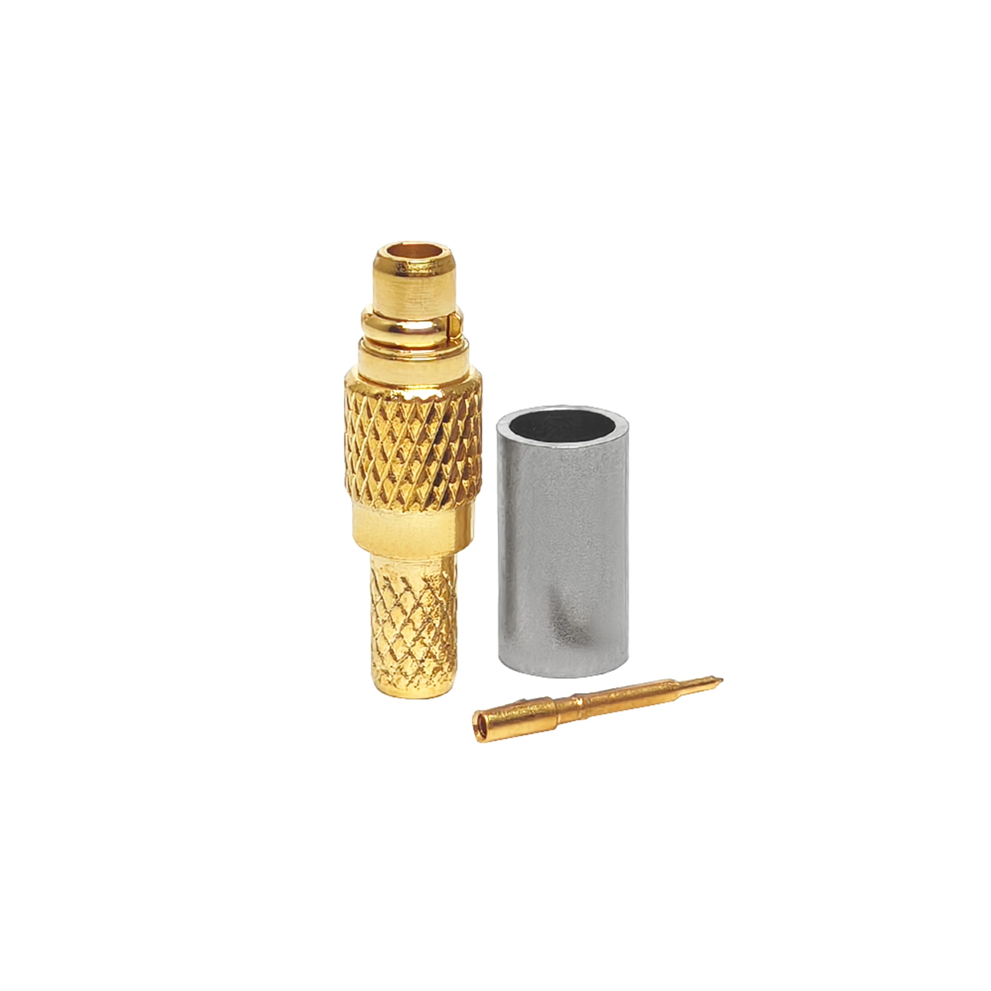 MMCX Male Plug for 405 Cable RF Coaxial Connector 50Ω