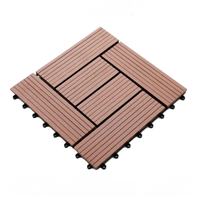Floor for outdoor decking new building material easy install anti-uv waterproof outdoor decking tiles
