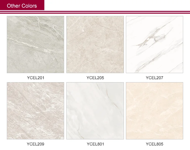 Factory price wholesale interlocking  polished glazed porcelain floor tile for home Use or Hotel floor tiles 60x60