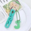 Green letter j