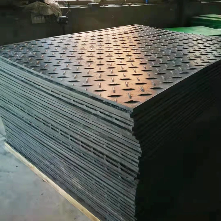 4x8 Ft X 1/2 Inch Hdpe Plastic Pe Heavy Duty Temporary Road Ground Protection Bog Mat