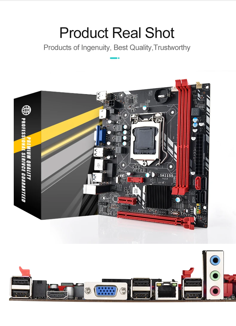 B75m Oem Lntel B75 Chipset Mainboard Matx Lga 1155 Motherboard Support ...