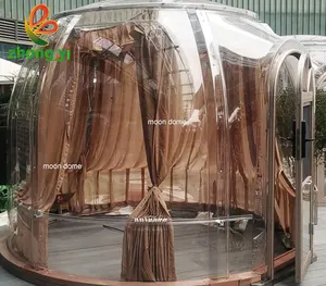 4m Geodesic Dome Igloo Tent Glamping Pods Tent Luxury Hotel