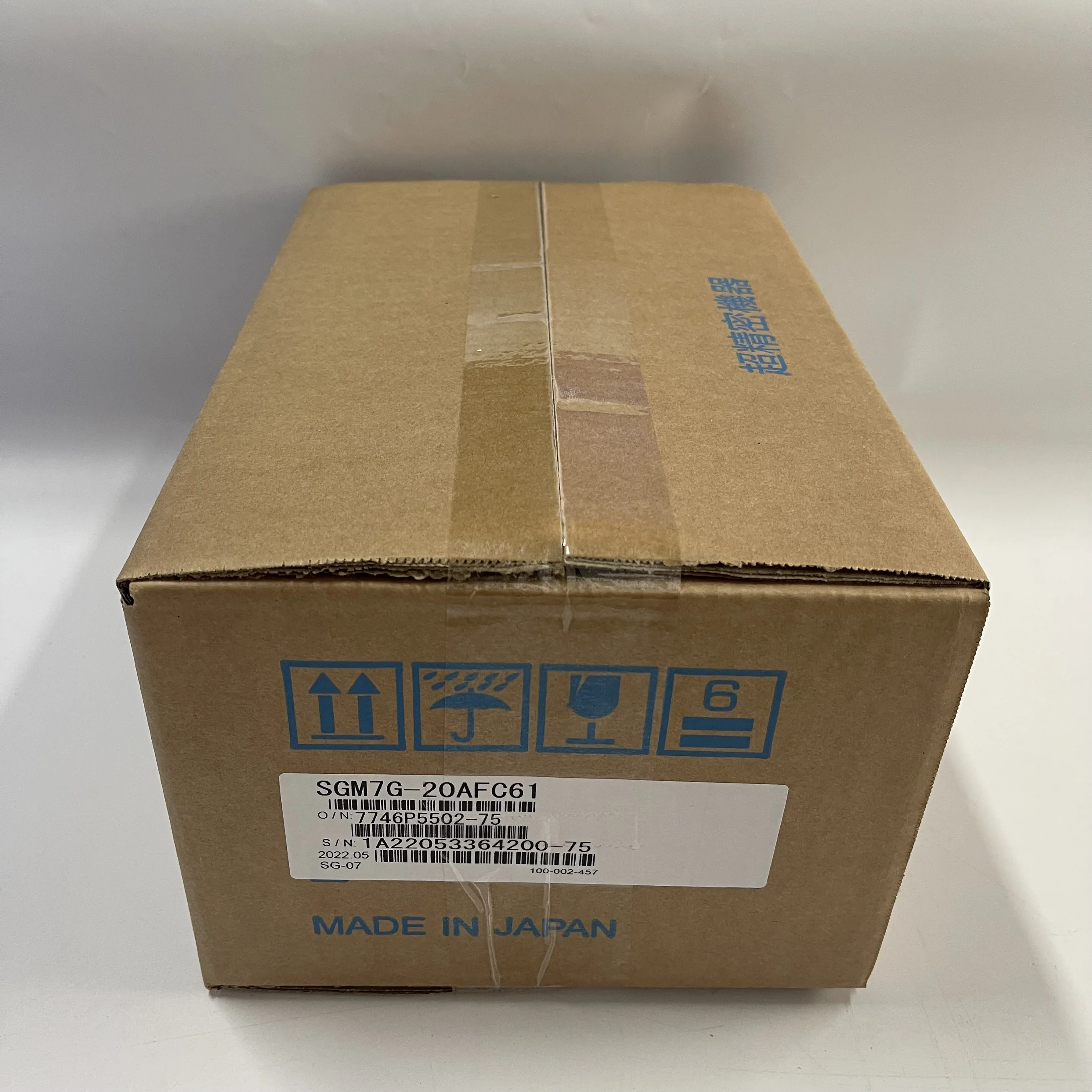 Yaskawa AC Servo Motor SGM7G-20AFC61