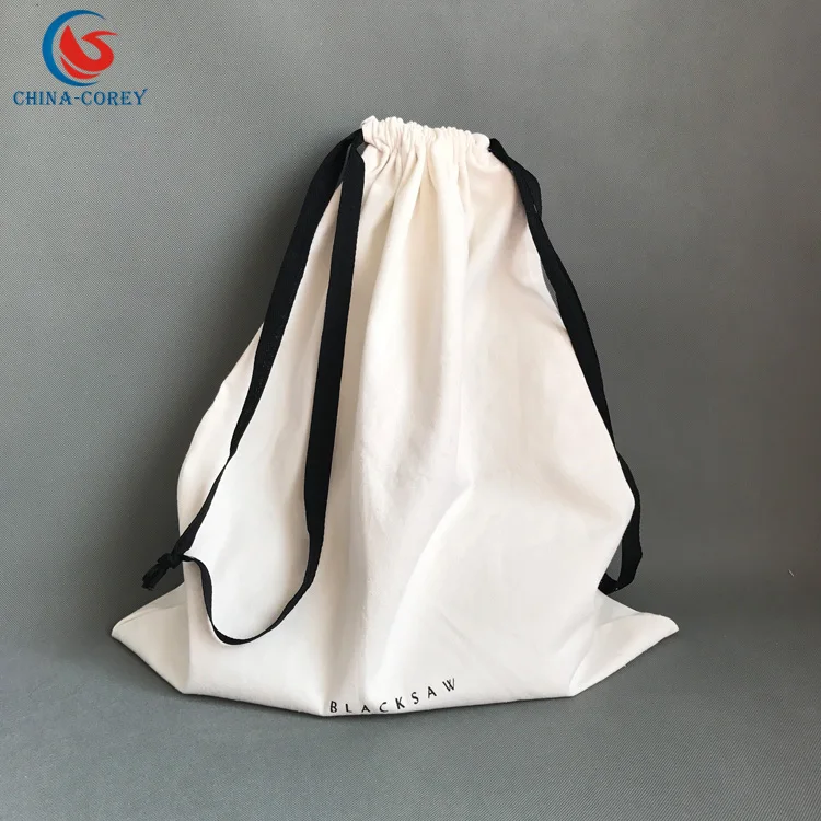 white chanel dust bag