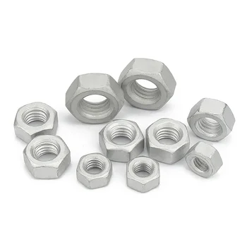 304 Stainless Steel Thin Hex Nuts - Left Hand Thread (M4 To M16 Sizes Available)