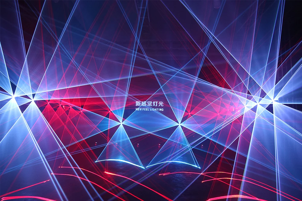 Programmable Integrated Pangolin FB4 40K 6W RGB Full Color Animation Laser Light