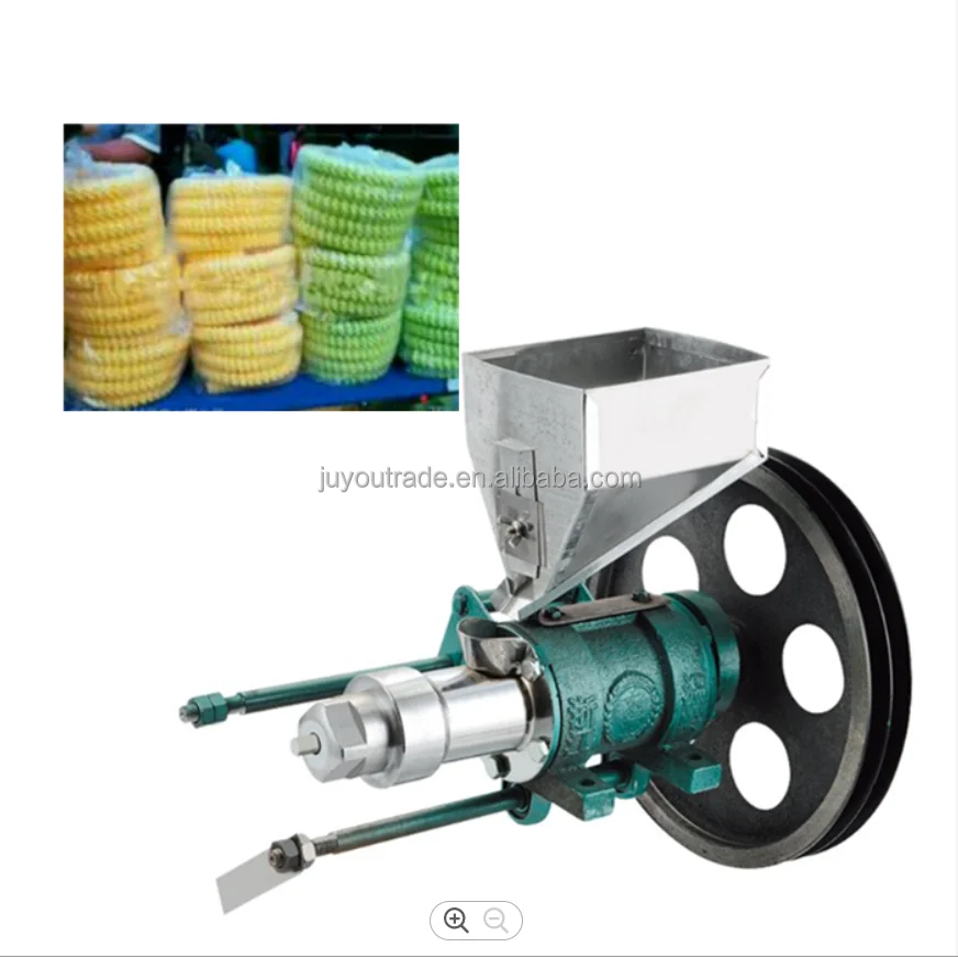 Cheese Corn Puffs Extruder Machine Price Crispy Corn Puff Machine Good