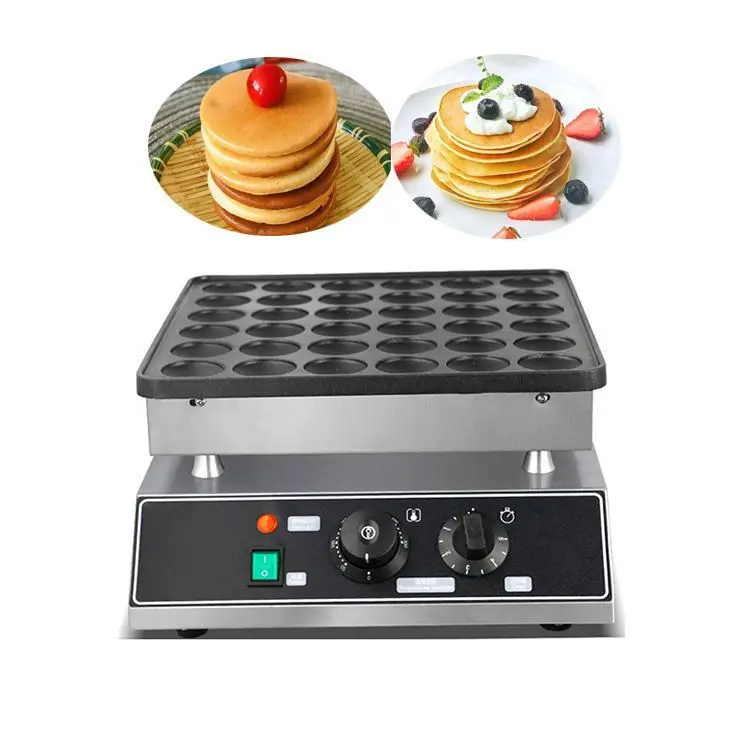 Popular Electric Poffertjes Maker Kitchen Equipment Suppliers 36holes  Waffle Dutch Pancake Maker Commercial Mini Pancake Machine - China Dutch  Pancake Maker, Mini Pancake Machine