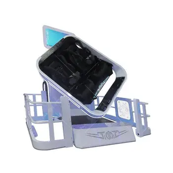 VR Indoor Children Entertainment 9D VR 360 Roller Coaster Cinema Flight Simulator Chair