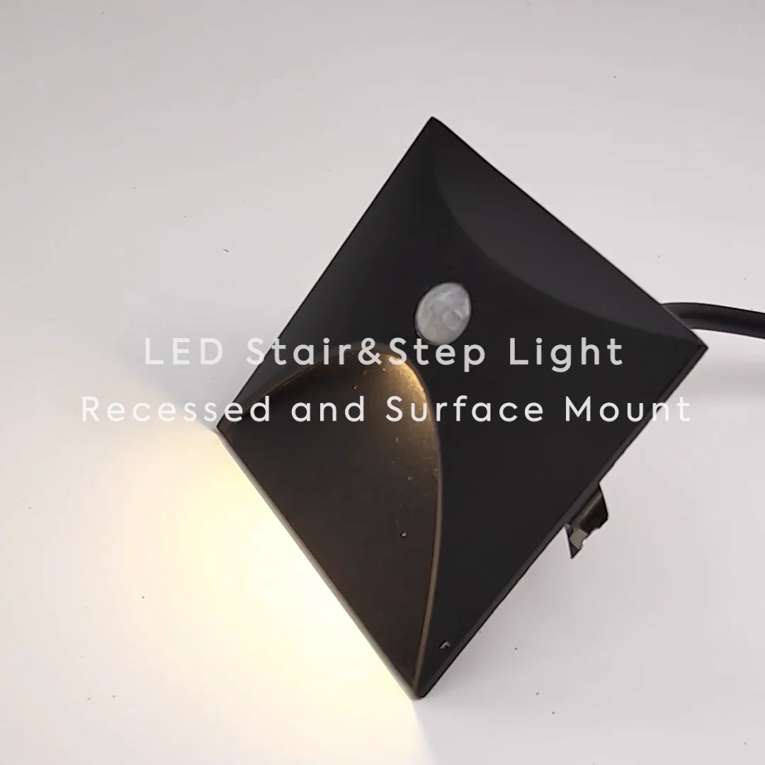 Cikiled Led Stair Light Recessed Surface Mounted Step Ramp Lighting