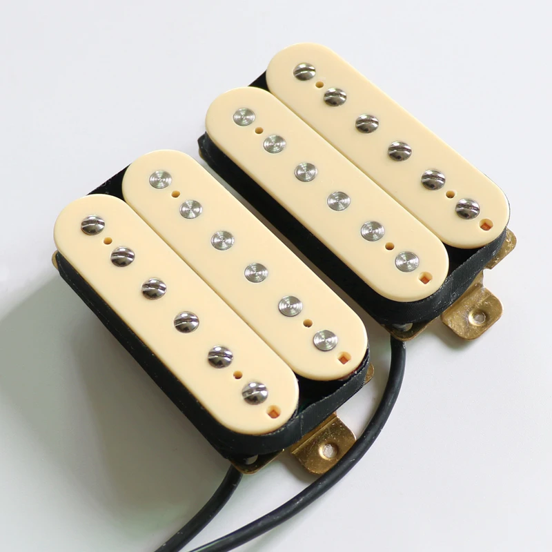 Donlis Black/white/zebra/ivory Color Alnico 2 Humbucker Guitar