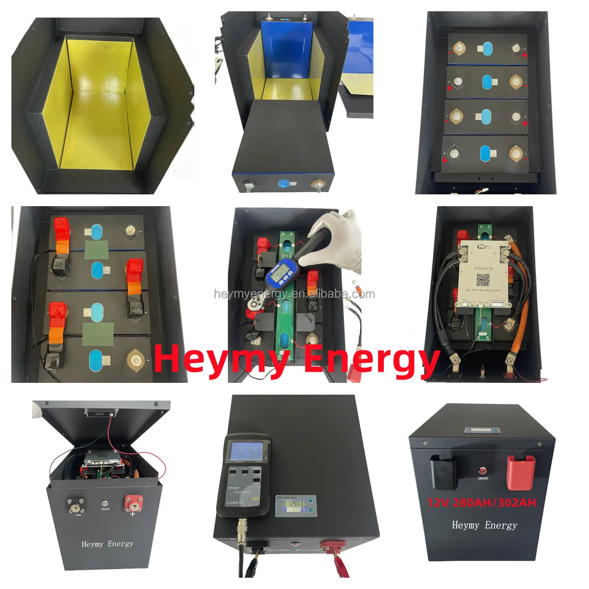 12v Lithium Iron Phosphate Battery Box Kit 4s 12v 8s 24v Diy Lifepo4 ...