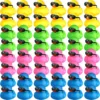 48 anatre di colori misti + occhiali da sole neri