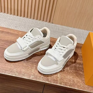 Famous Brand Logo Unisex Sneakers Luxury Designer Quality PVC Upper PU Midsole Rubber Outsole Sport Running