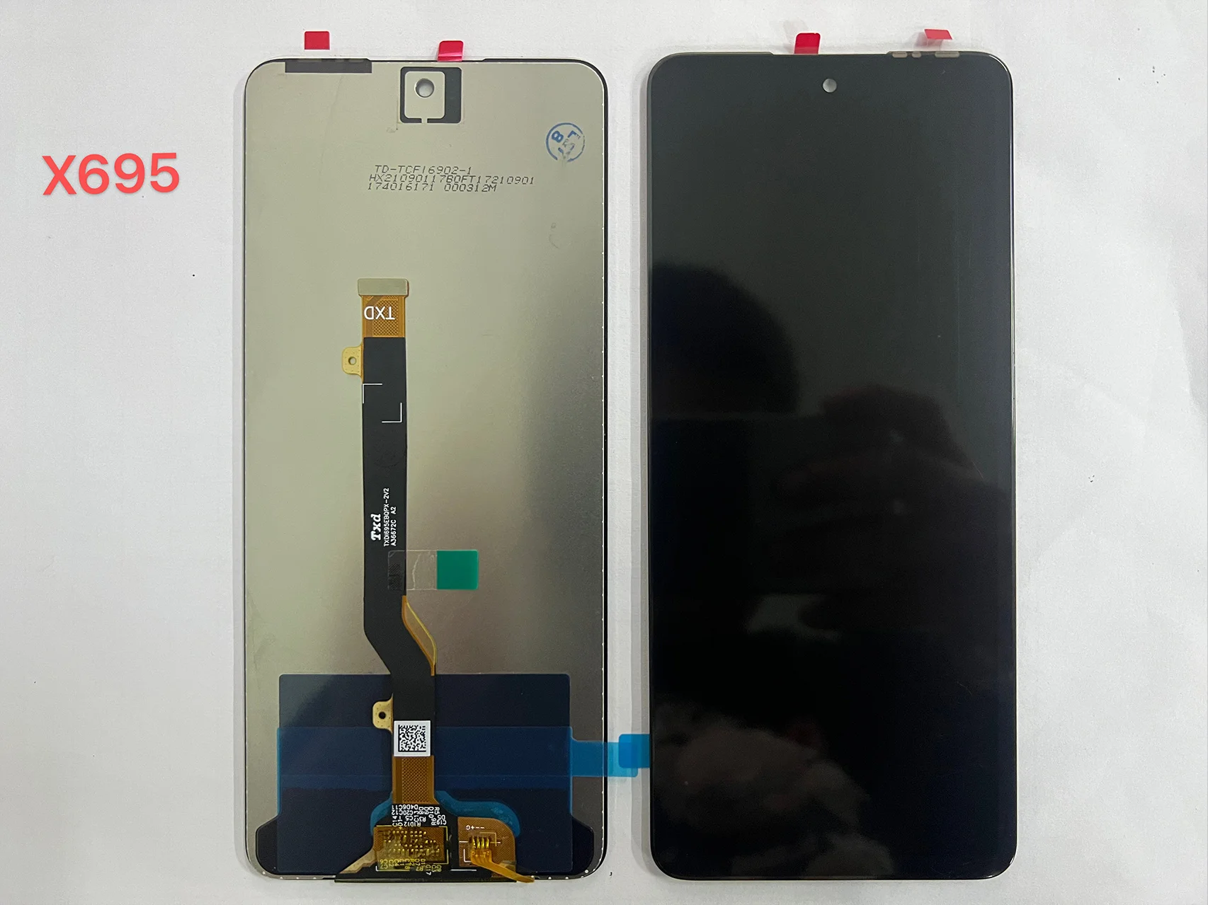 Infinix NOTE PRO 10  X695 値引き不可 For infinix note 10 pro x695 Touch Screen LCD Display