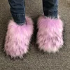 Imitation raccoon fur light purple