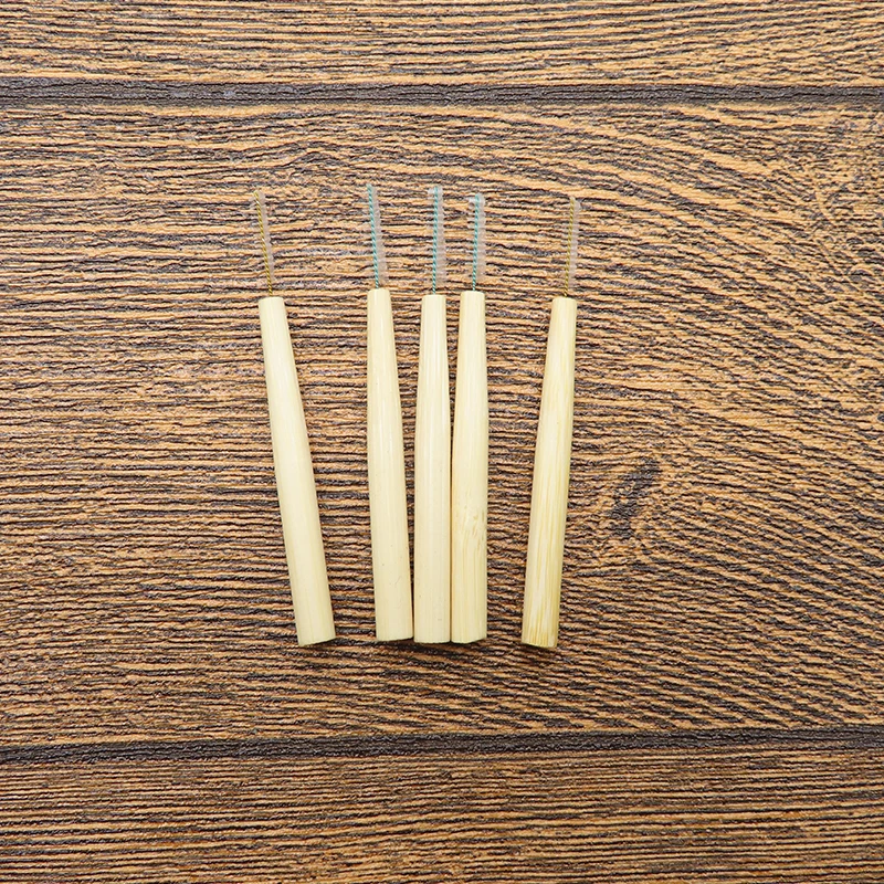 Высококачественные органические бамбуковые микрозубные палочки с индивидуальным логотипом, I-образная Стоматологическая межзубная щетка