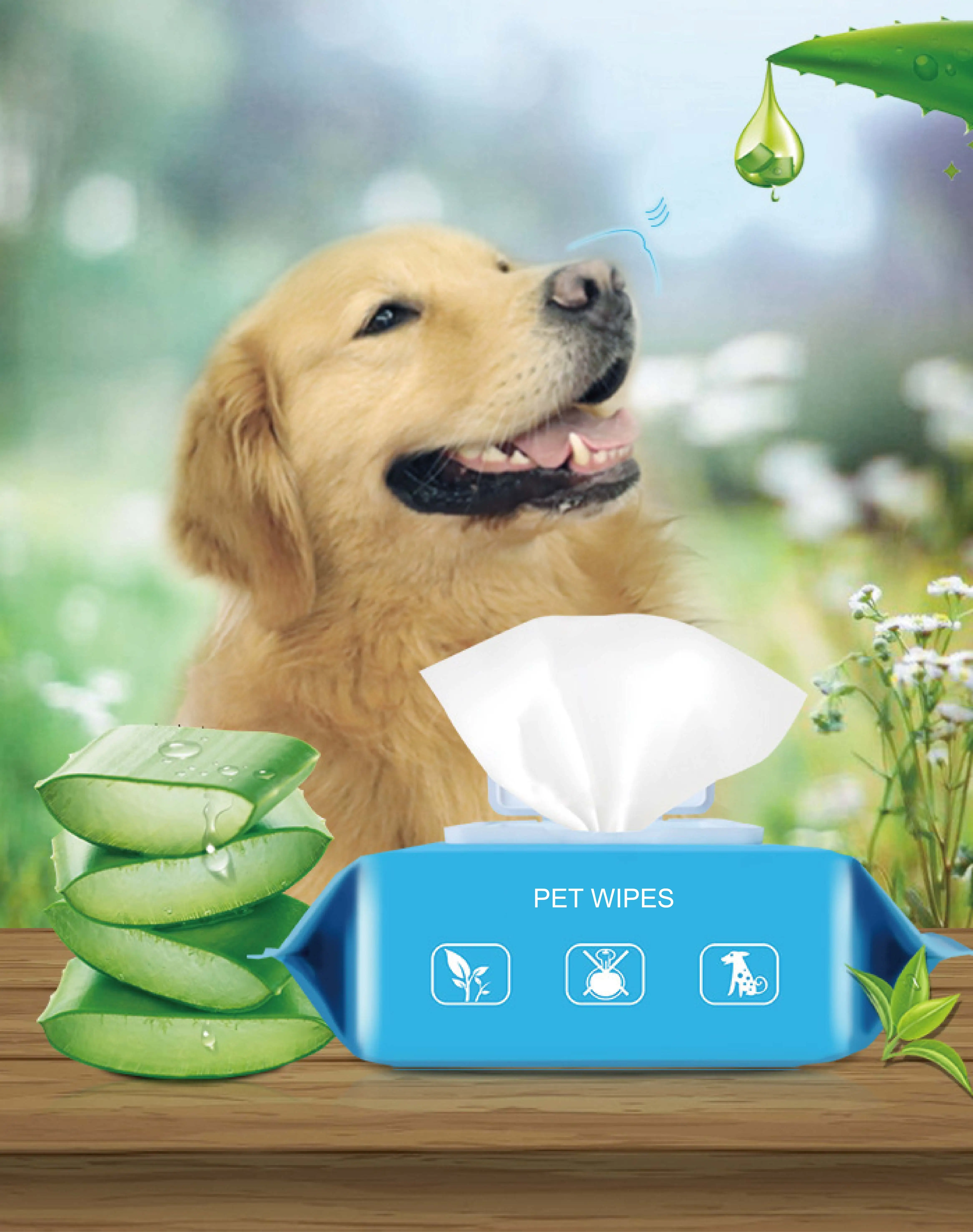 dog cleansing wipes