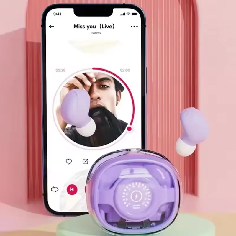 M26 Space Capsule Wireless Headphones HIFI Sound Quality Waterproof Active Noise Reduction Smart Touch Smart Earbuds for IPhone