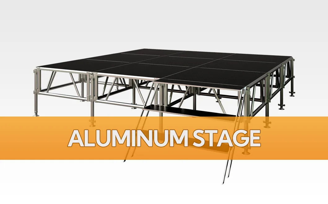 Wedding Fast Install  Leg stages podium concert Heavy Duty aluminum  stage platform Series Staging