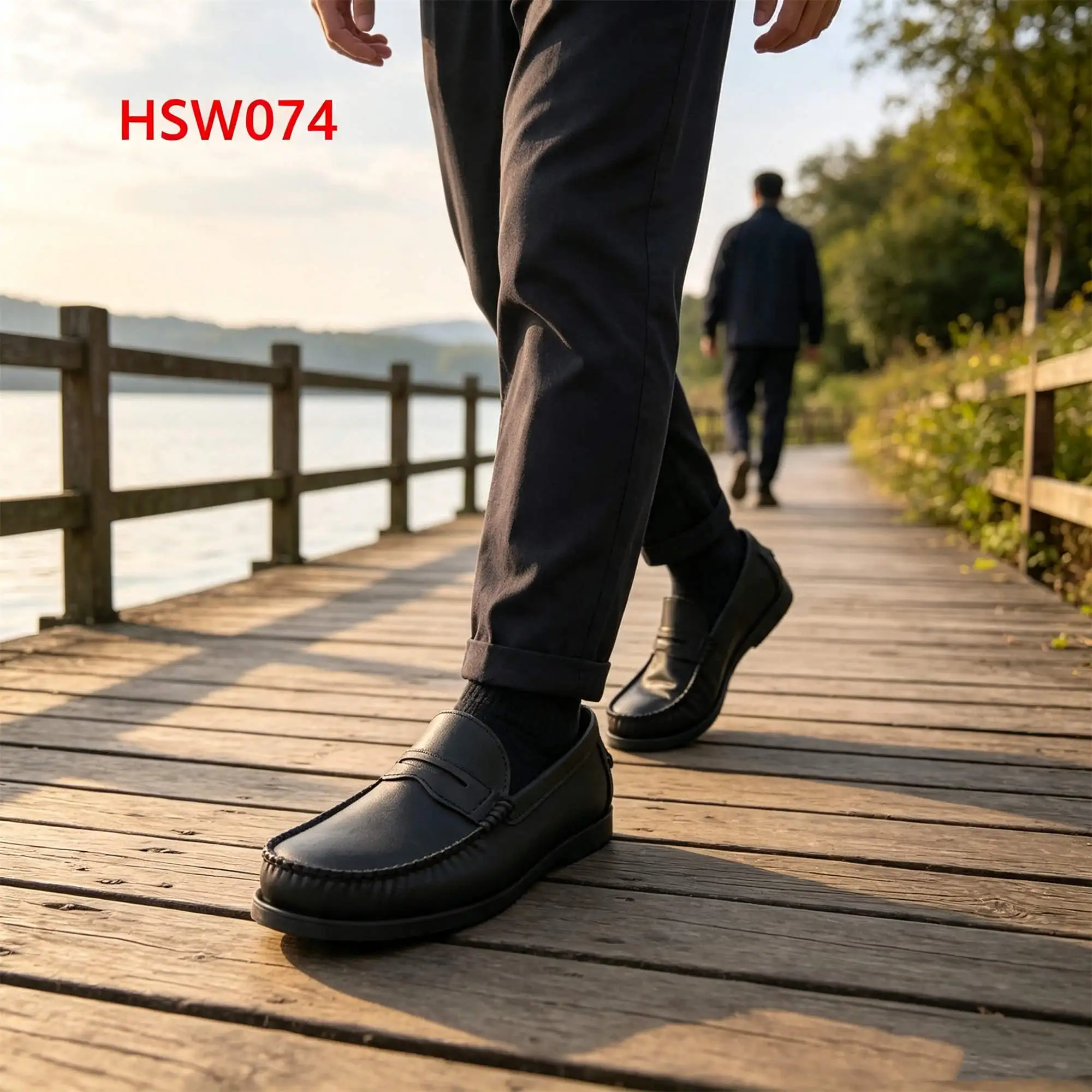 ZYF,Mask Style Quick On/off Black/brown Hua Singh Boat Shoes Holiday Trip 20 Pairs Available Hand Stitching Loafer Shoes HSW074