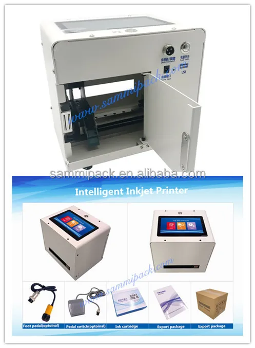 Good Quality Qr Code Coder Batch Code Print Machine for Wood Metal Plastic Carton