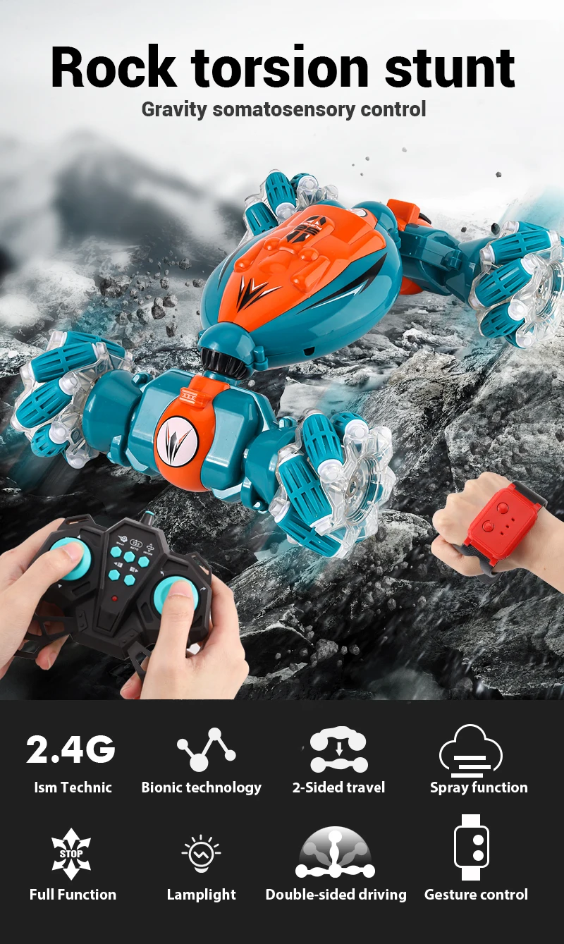 Leemook 2024 4wd Hand Control Radio Control Car Toys High Speed Off ...