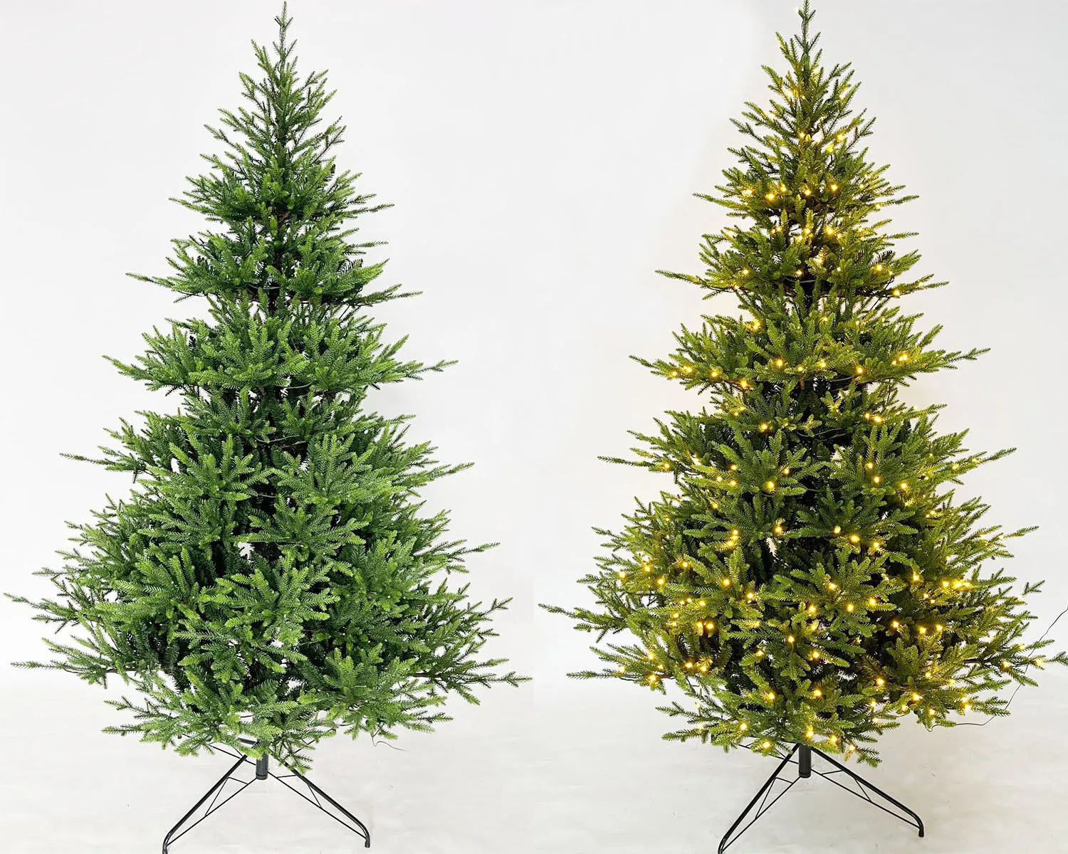 210cm Pre-Lit Christmas Tree PE and PVC Mixed Festive Decorations for Holiday Season, Weihnachtsbaum