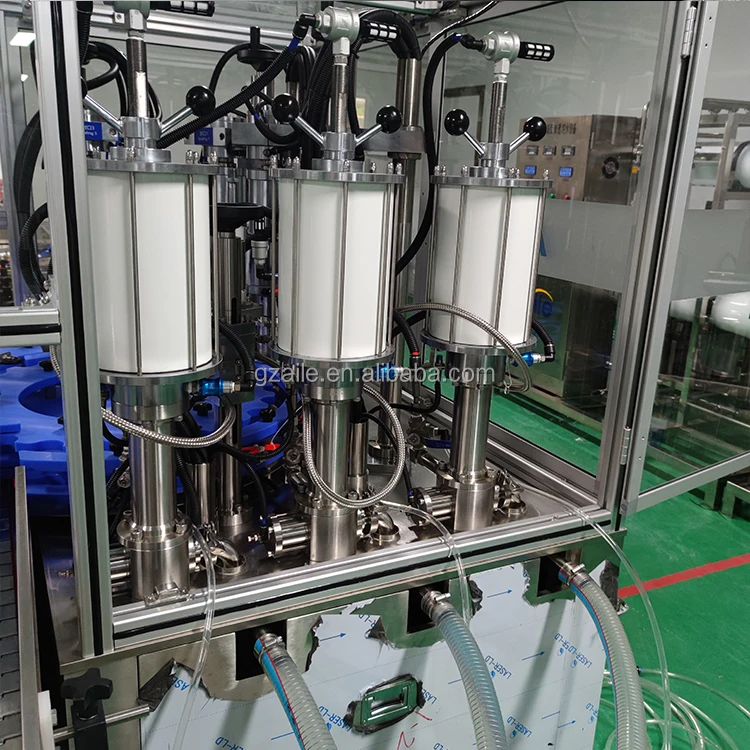 25.4mm Valve Aluminum Multifunction Full Automatic BOV Aerosol Filling Production Line for Perfume Spray Moisturizing Skin Spray factory
