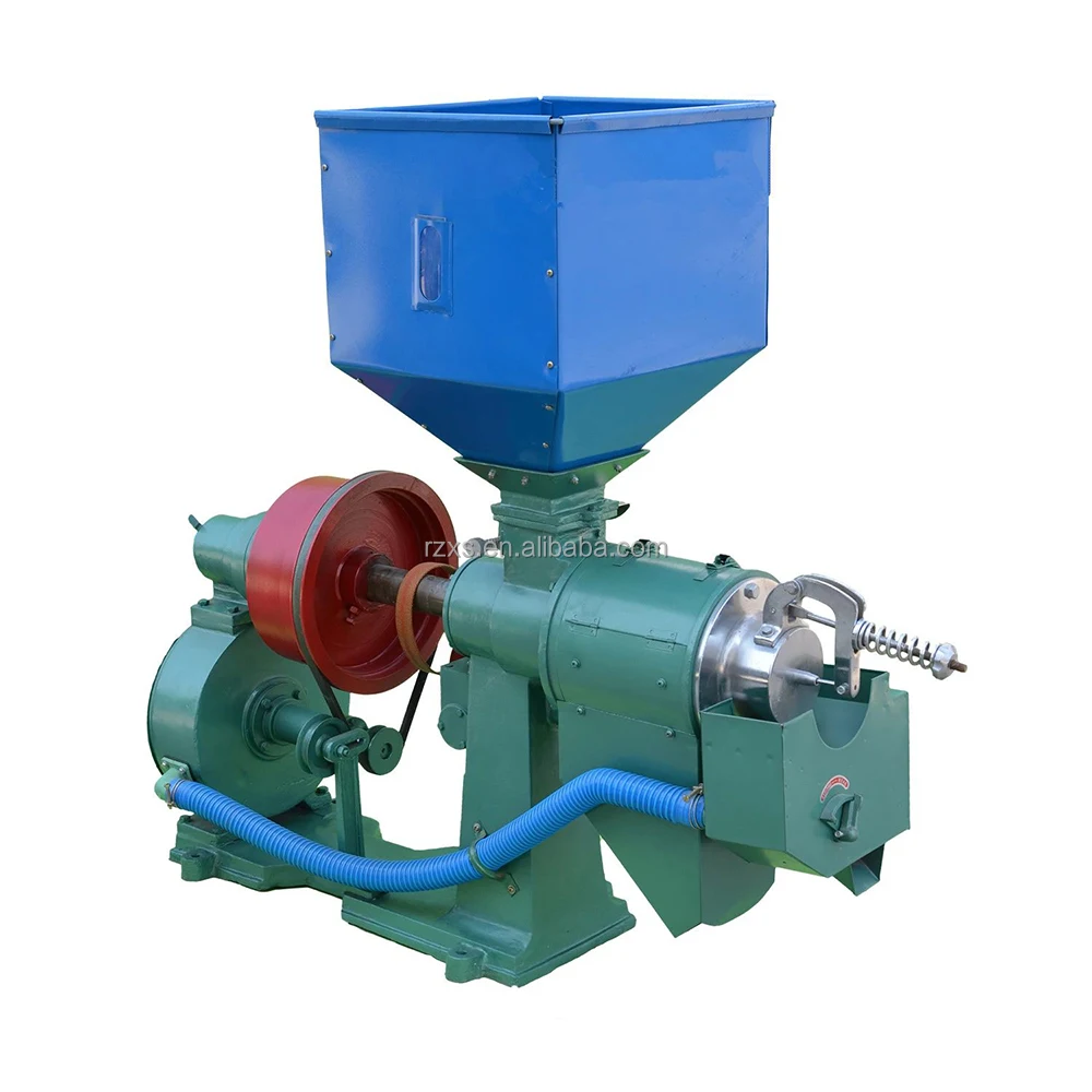 2021 Newest Style STR N120 Low Price Rice Polishing Manual Rice Milling Machine Combined Rice Mill