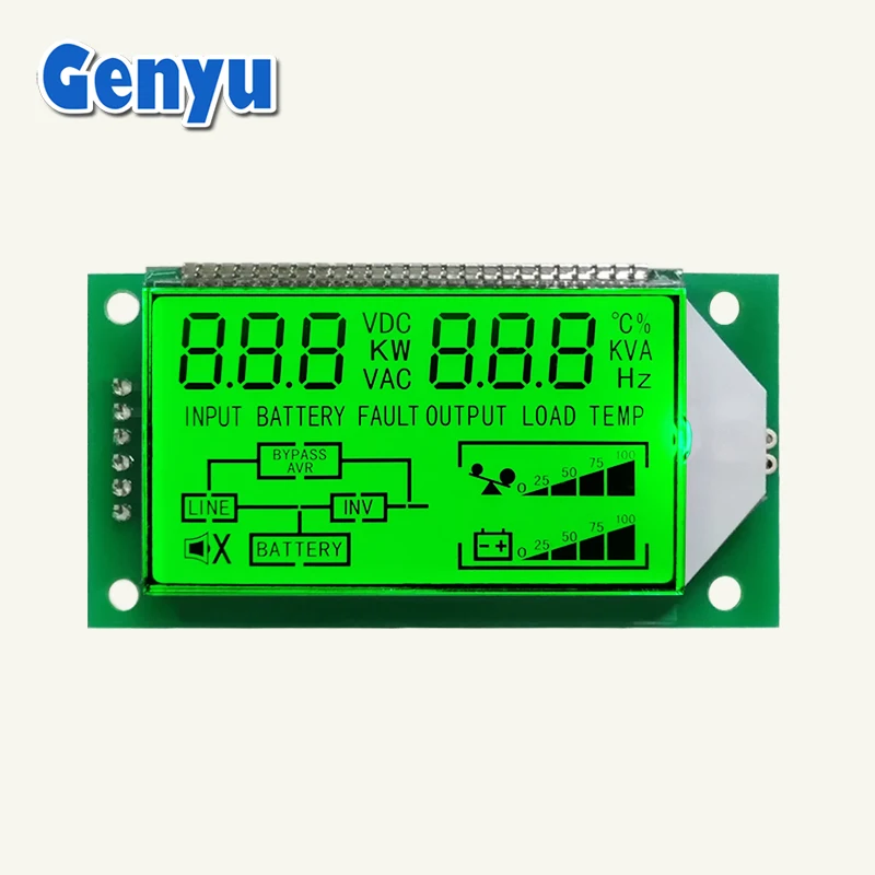 Oem Lcd Manufacturer China Factory Tn Htn Stn Va Custom Segment Lcd 8