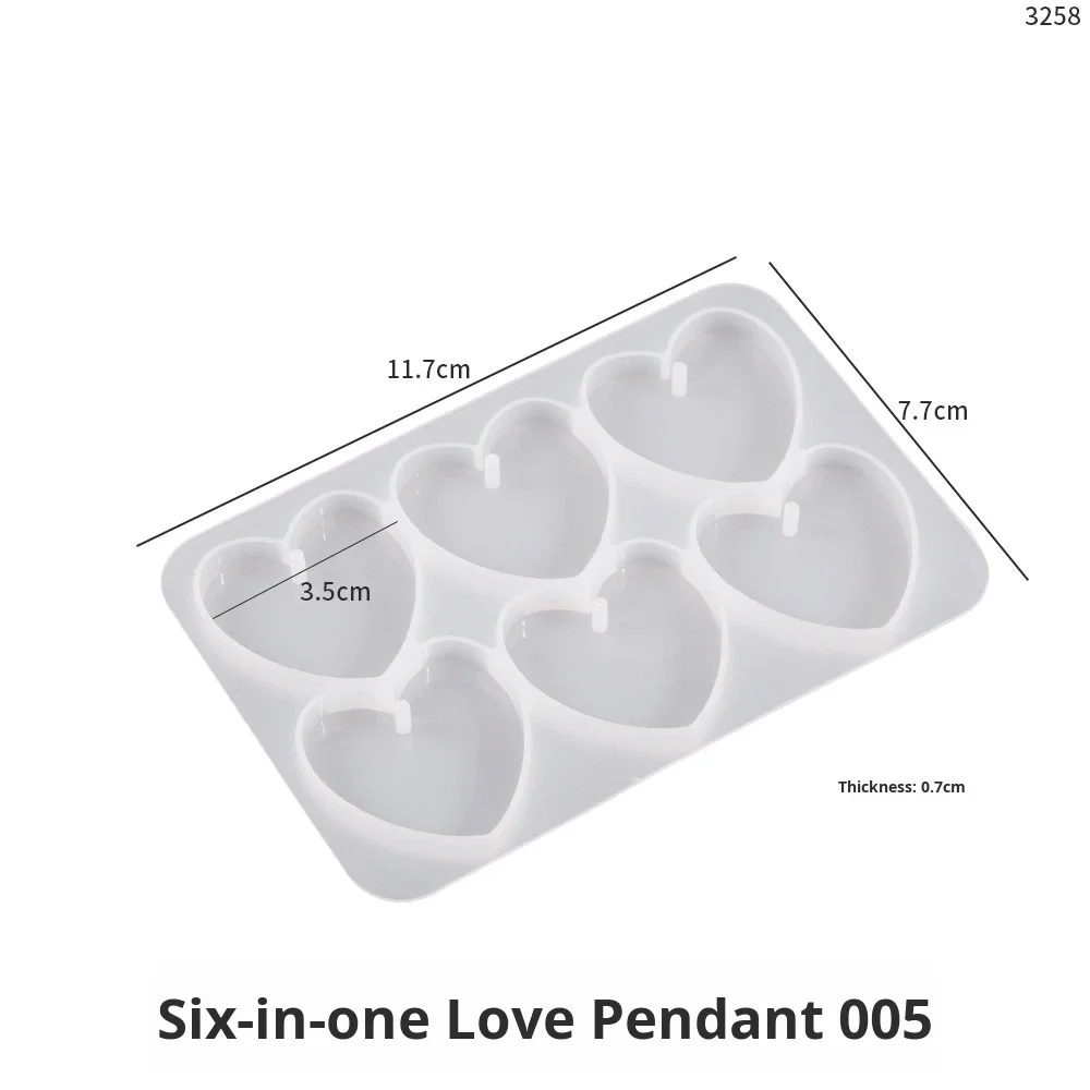 Butterfly Earring Silicone Mold DIY Craft Handmade Love Pendant Earrings Making Tools for Cake Tools manufacture