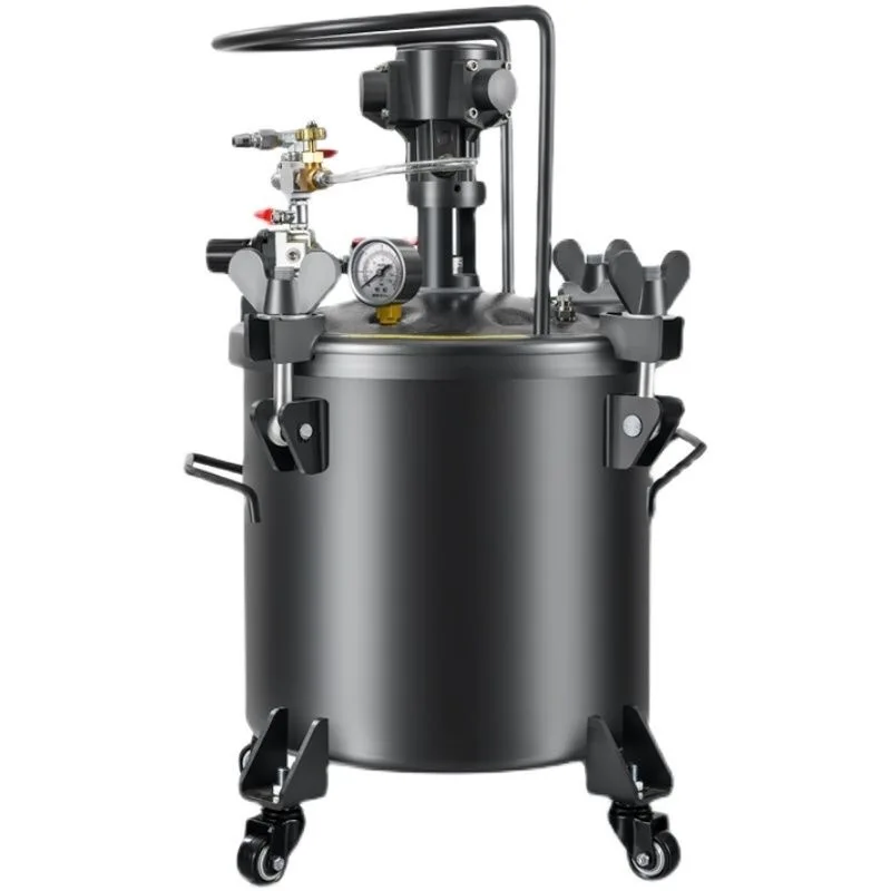 TEBAK Automatic 10L-60L Pneumatic Spray Paint Pot Tank with Air Powered Mixing Agitator Product Category Pressure Vessels