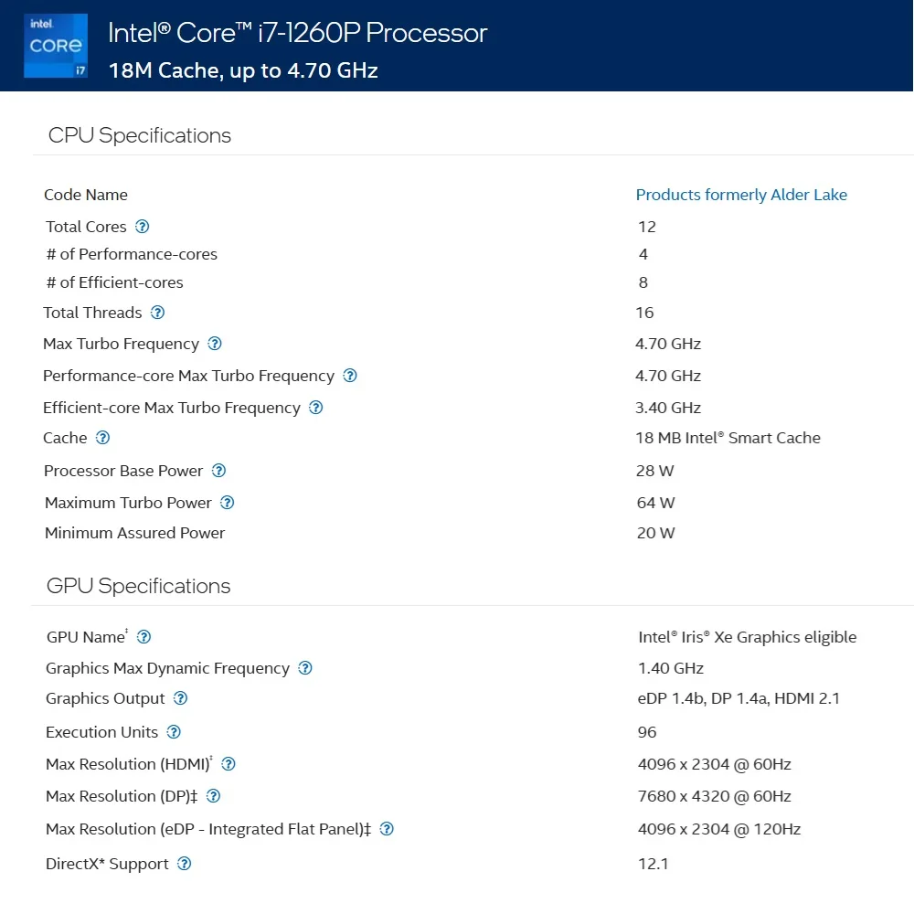 I7 12TH Gen Intel 1260p Open Pluggable Specification OPS Mini Pc Computer Module for LG CreateBoard Interactive Digital Signage
