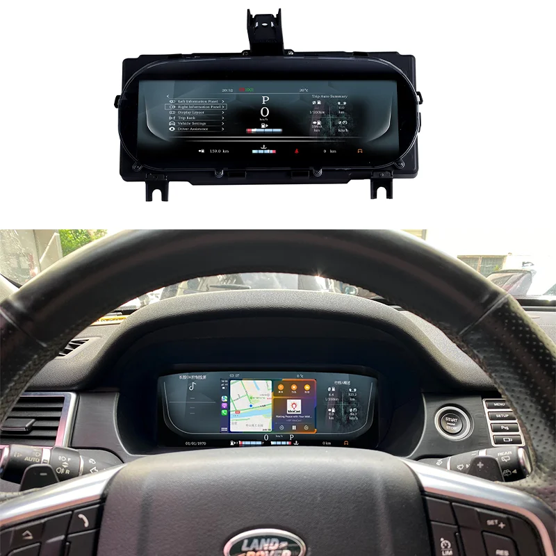 Protection Écran Pour Land Pour Rover Pour Discovery Sport L550 2020 Voiture GPS Navigation Climatisation Écran LCD Protecteur D'écran En Verre Trempé Films Protection