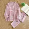 Foglie di bambù rosa