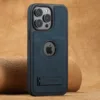 Dark blue-Lychee pattern