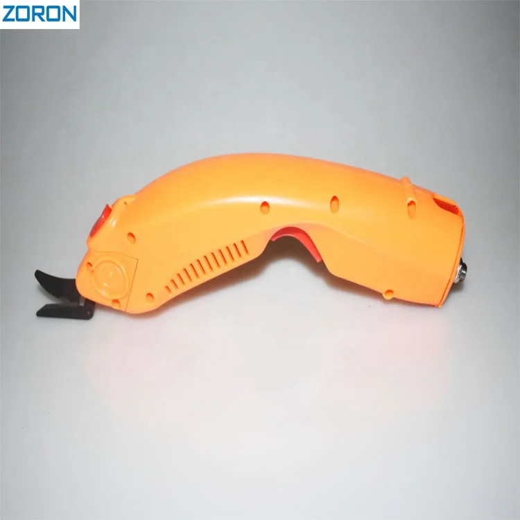 Беспроводные электрические ножницы голубые