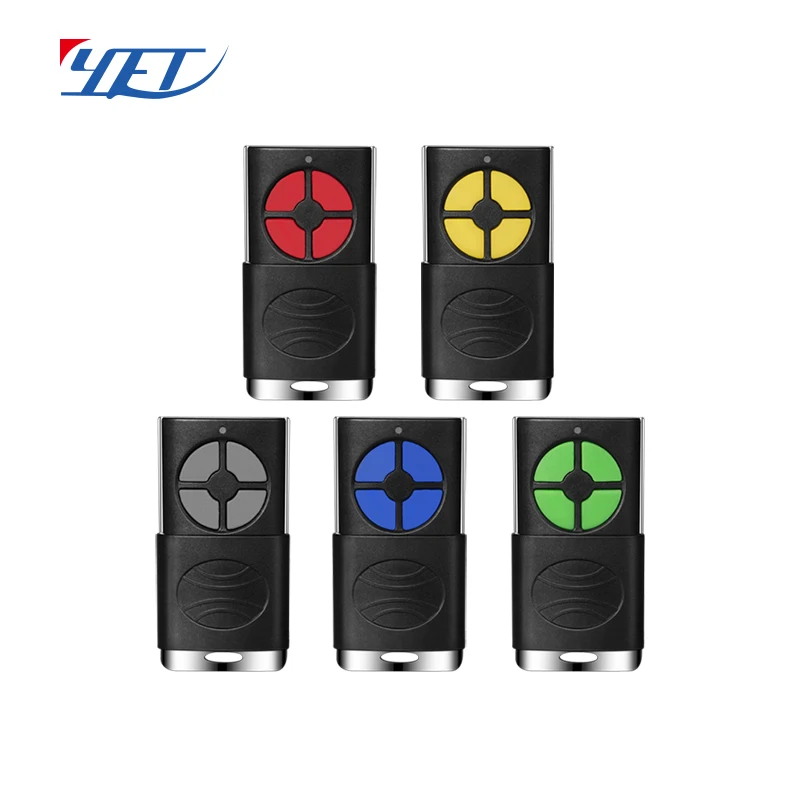 Color Universal Garage Door Cloning Remote Control Key Fob 433MHz Gate  Clone Duplicate Code Remote