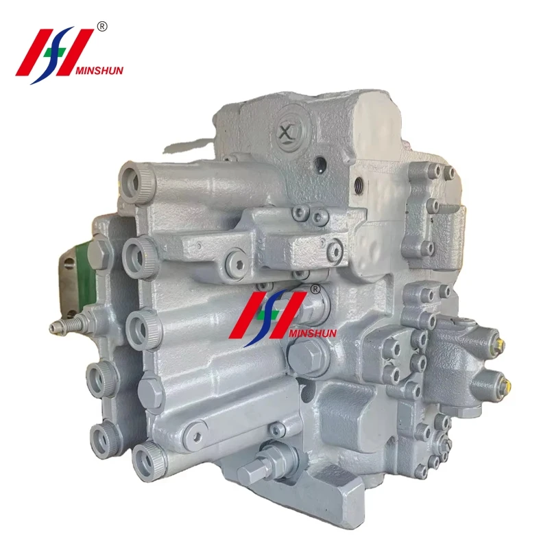 剥製 Excavators New ZAX120-6 120-6 Main Control Valve Rebuilt ZX120-6