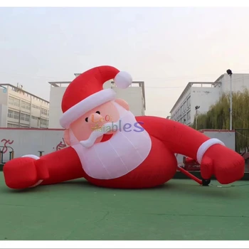 Outdoor Event Decoration inflatable Santa Claus model advertising air blow up Cartoon Christmas for sale