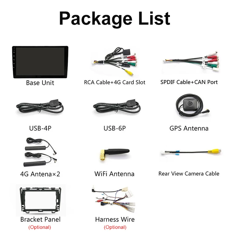 Qualcomm QLED Carplay Android 11 8core 6+128GB DSP Car multimedia system for 2din universal GPS WIFI Radio stereo