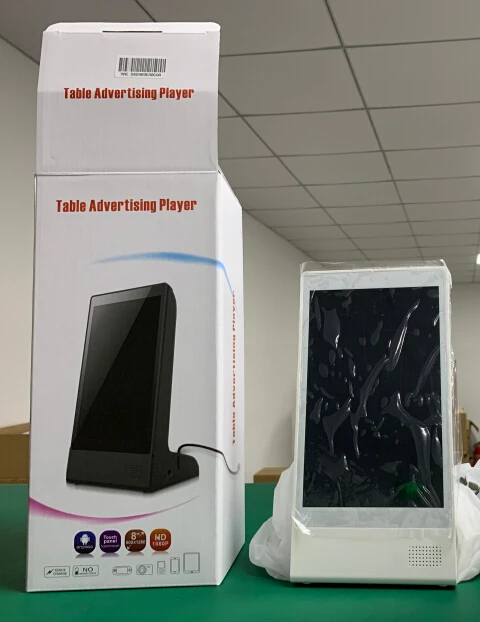  FYD-898 новый ресторан Настольный стенд Wi-Fi небольшой экран Android цифровое меню видео рекламная панель дисплей