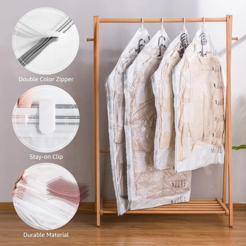 Многофункциональные пылезащитные многоразовые герметизированные вакуумные пакеты для хранения для бытовых промышленных упаковок