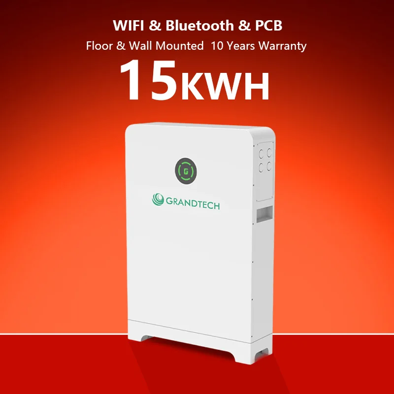 US Stock Powerwall 10kWh 15kwh Wall Mounted Lithium Ion Battery Pack 48V 200Ah 280ah with BMS Control UL9540 for Home Appliances