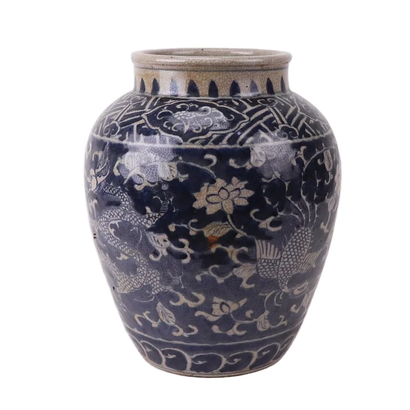 ドラゴン彫刻 陶器 花瓶 約50cm ドラゴン彫刻 陶器 花瓶 約50cm ドラゴン彫刻 陶器 花瓶 約50cm